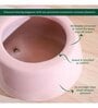 Tulip Fantasy Bowl Light Pink Ceramic Planter