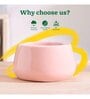 Tulip Fantasy Bowl Light Pink Ceramic Planter
