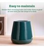 Tulip Fantasy Extra Small Dark Green Ceramic Planter