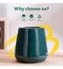 Tulip Fantasy Extra Small Dark Green Ceramic Planter