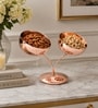 Rose Gold Tulip Nut Bowl