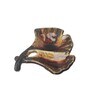 Tulips Multicolor Stoneware (Set Of 2) Serving Dip Bowls