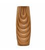 Tumbler Brown Polyresin Vase