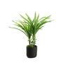Tumbler Green Plastic Potted Plant