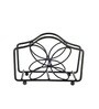 Tuna Black Mild Steel Napkin Holder