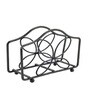 Tuna Black Mild Steel Napkin Holder