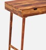 Tunis Writing Table In Natural Teak Finish