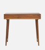 Tunis Writing Table In Natural Teak Finish