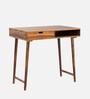 Tunis Writing Table In Natural Teak Finish