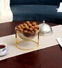 Tureen Capo 1000ml Silver & Gold Stainless Steel & Brass Serving Dish