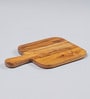 Turin Honey Brown Acacia Wood Cheese Board