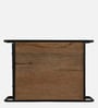 Levin Metal End Table In Black Colour