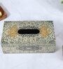 Turkish Beige Wood Tissue Holder