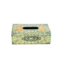 Turkish Beige Wood Tissue Holder