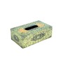 Turkish Beige Wood Tissue Holder