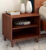 Pure Turner Bed Side Table In Brown Finish