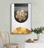 Turntable Strobe Disk Multicolour Engineered Wood Framed Canvas Wall Painting