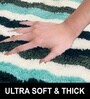 TURQUISH Microfiber 15x23 Inches Super Soft Bath Mat Set Of 2