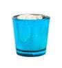 Turquoise Glass Triad Votives & Tea Light Holders (Pack Of 10)