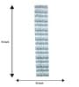 Turquoise Blue 72x13  Polyester Table Runner