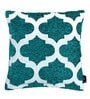 Turquoise Blue Cotton 16 x16 inch Set of 5 Cushion Covers