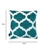 Turquoise Blue Cotton 16 x16 inch Set of 5 Cushion Covers