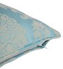 Turquoise Traditional Poly Cotton 16 x 16 Inches Cushion Covers (Set of 5)