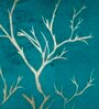 Turquoise Printed Velevt 2 Cushion Covers