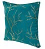 Turquoise Printed Velevt 2 Cushion Covers