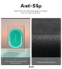Turquoise Rubber 23 x 15 Inches Max Absorbent (1Pc) Oval Bath Mat