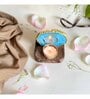 Turquoise Stone Figurine Tea light Holder