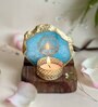 Turquoise Stone Figurine Tea light Holder