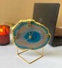 Turquoise Stone Table Clock