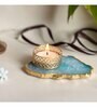 Turquoise Stone Tealight Holder