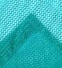 Turquoise Blue Solid Tissue 9 Ft Sheer Eyelet Door Curtains (Set of 2)