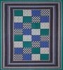Turquoise Traditional 120 TC 100% Cotton Queen Bedsheet With 2 Pillow Covers