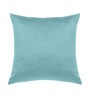 Turquoise Velevt Solids 24x24 inches  Large Cushion Covers  (2Pcs)