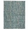 Turquoise Wool Abstract 12' x 9' Hand Woven Carpet