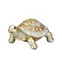 Turtle Animal Figurine Gold Plastic SHOWPIECE