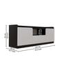 Turtle TV Unit In Black Finish