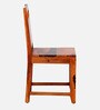Vosges Sheesham Wood 4 Seater Dining Set In Natural Teak Finish