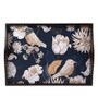 Tutsi Bird Brown Teak Wood & MDF Serving Tray Reinvention factory