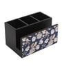 Tutsi Bird Multicolor MDF Cutlery and Tissue Holder