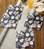 Tutsi Bird Navy Blue MDF (Set of 4) Table Coaster Reinvention factory