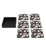 Tutsi Bird Navy Blue MDF (Set of 6 ) Table Coasters