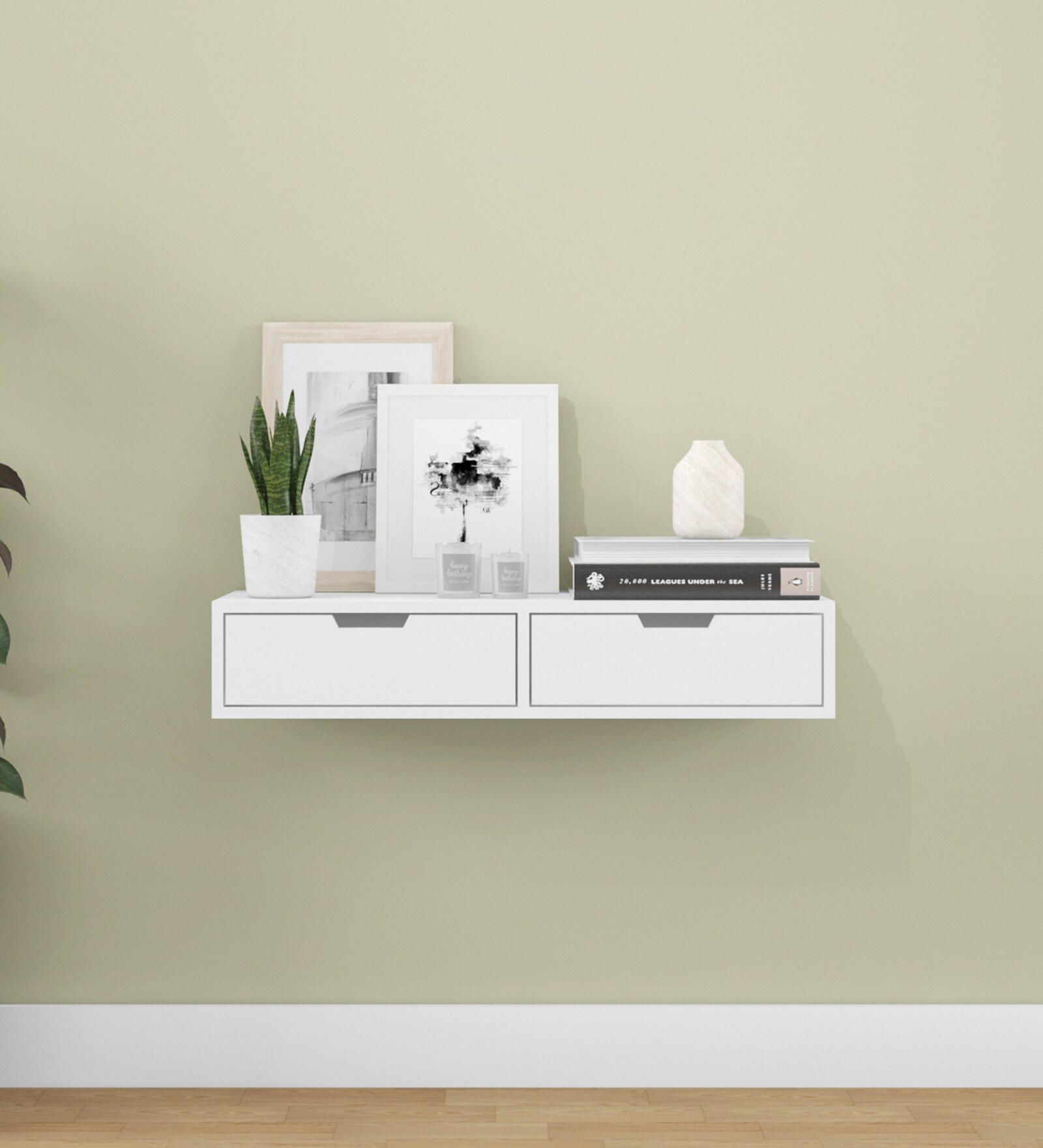 Buy Rio TV Unit in White Finish for TVs up To 32\ at 100 OFF by