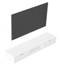 Murray TV Unit in White Finish