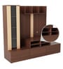Hugo TV Unit in Walnut & Teak Finish for TVs up to 43"