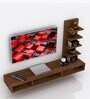 TV Unit in Natural Wood Finish