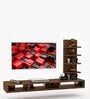 TV Unit in Natural Wood Finish